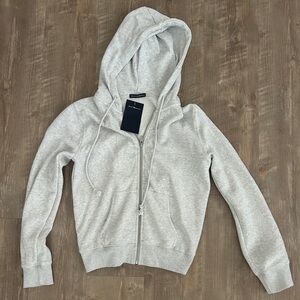 NWT Brandy Melville Christy Light Heather Gray Hoodie